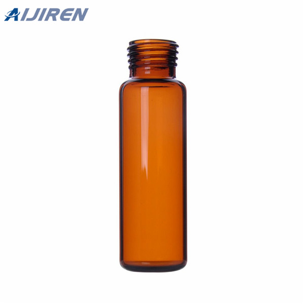 Common use 20ml amber with round bottom for analysis instrument supplier